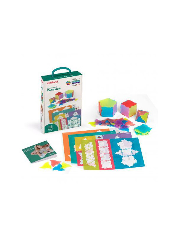 Joc educativ Conexion 56 cu piese translucide