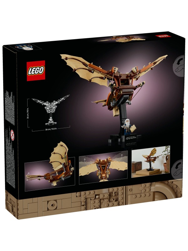 LEGO ICONS MASINA ZBURATOARE A LUI LEONARDO DA VINCI 10363