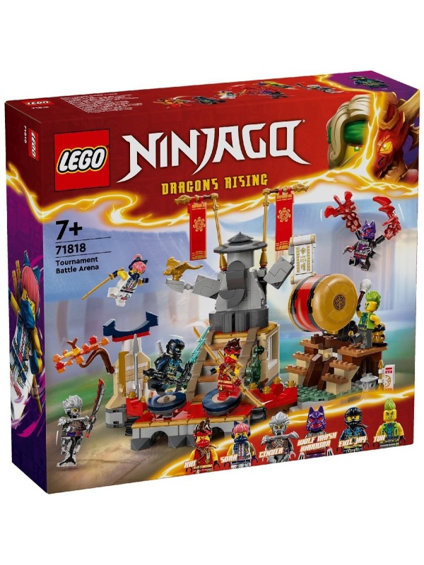LEGO NINJAGO ARENA DE LUPTA DE LA TURNEU 71818