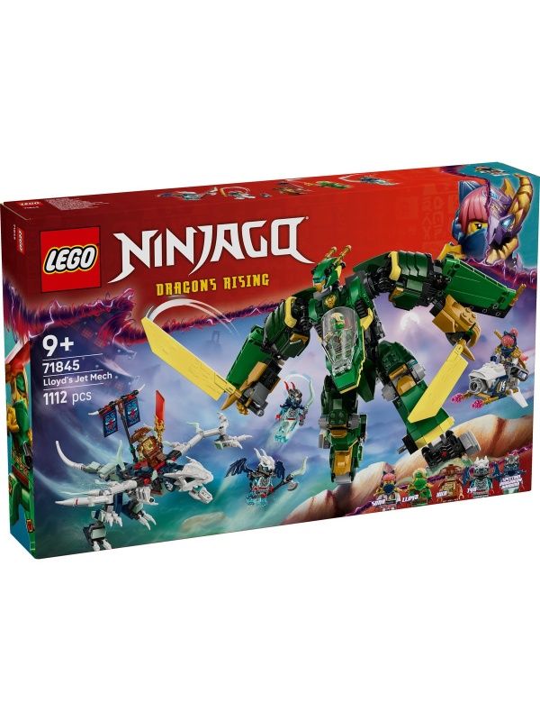 LEGO NINJAGO ROBOTUL AVION CU REACTIE AL LUI LLOYD 71845