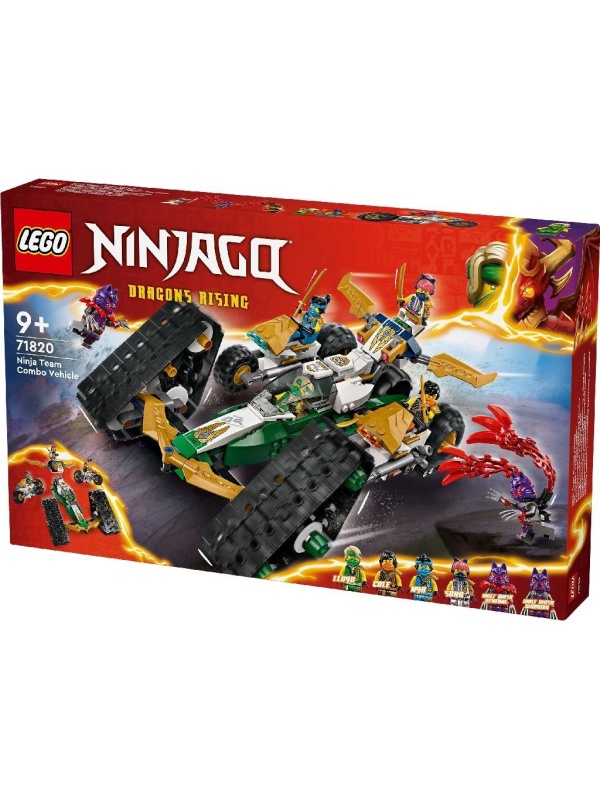 LEGO NINJAGO VEHICUL COMBINAT AL ECHIPEI NINJA 71820