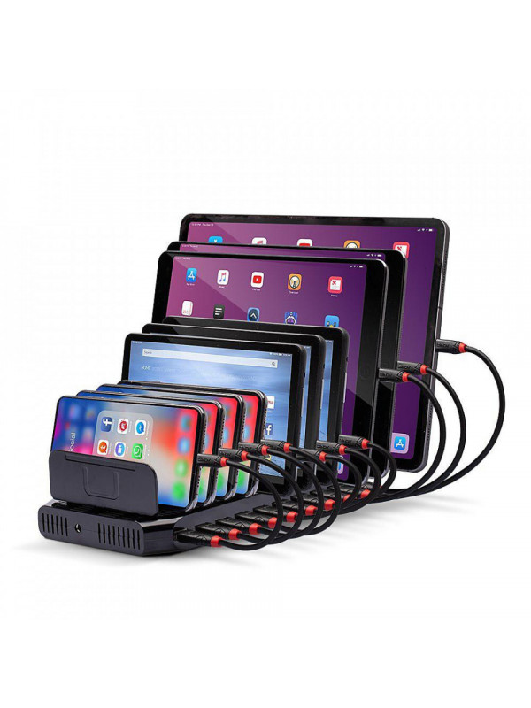Lindy Statie Incarcare 10 porturi USB A