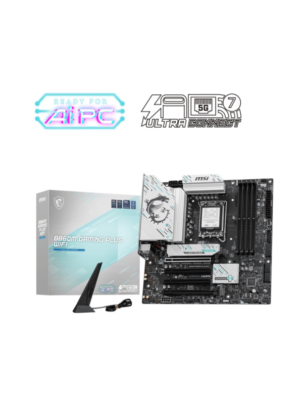 MB MSI B860M GAMING PLUS WIFI LGA1851