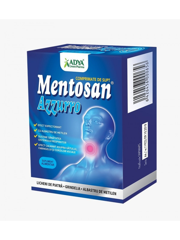 MENTOSAN AZZURRO 21CPR DE SUPT