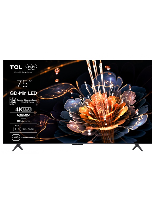 Mini LED TV 4K 75''(189 cm) TCL 75C61KS