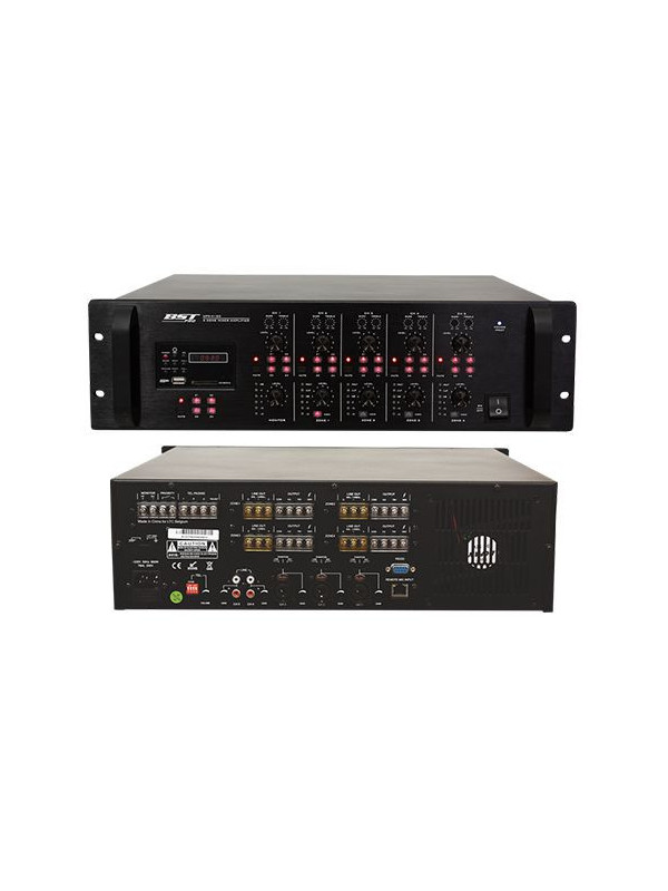 Mixer cu amplificare 70v-100v 4x120w
