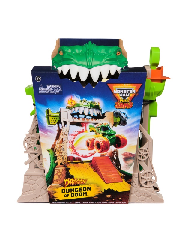 MONSTER JAM SET DRAGON DUNGEON OF DOOM