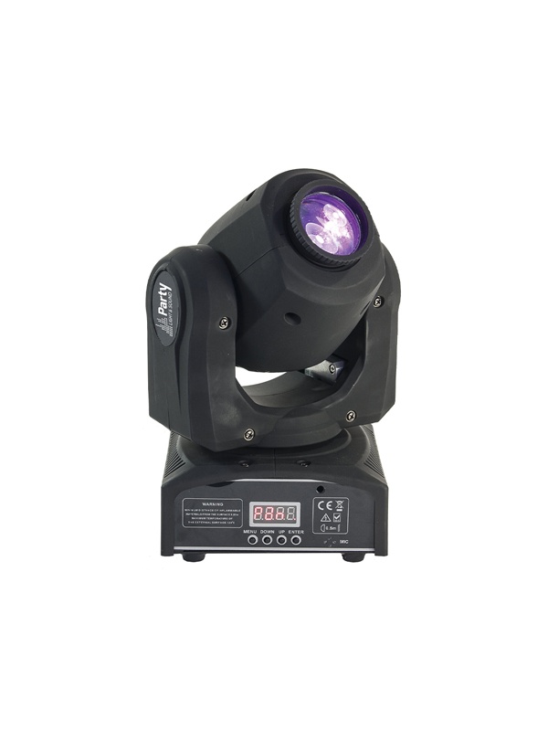 MOVING HEAD 10X1W LED-URI ALBE DMX512