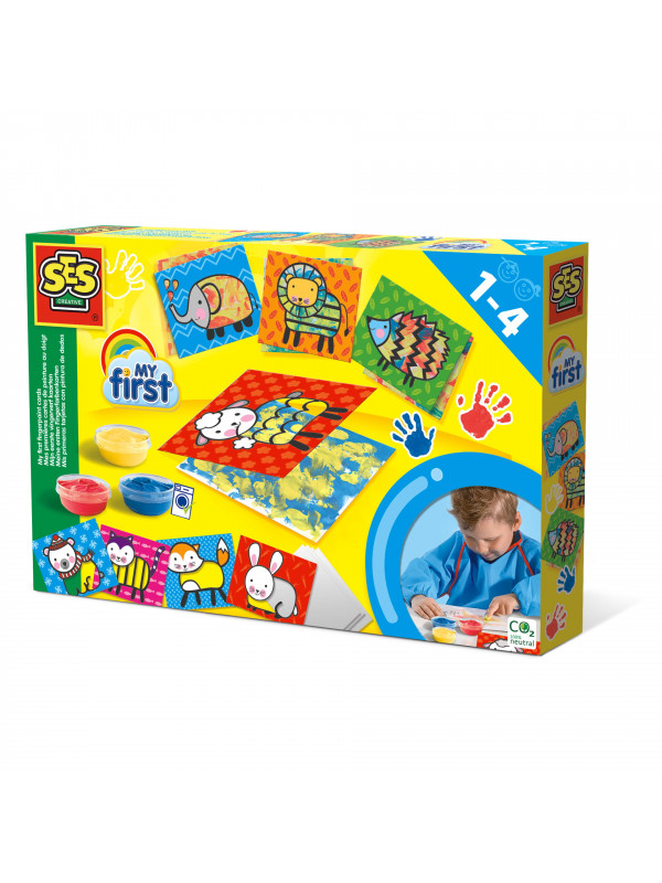 My first - Set acuarele pentru degetele si carduri