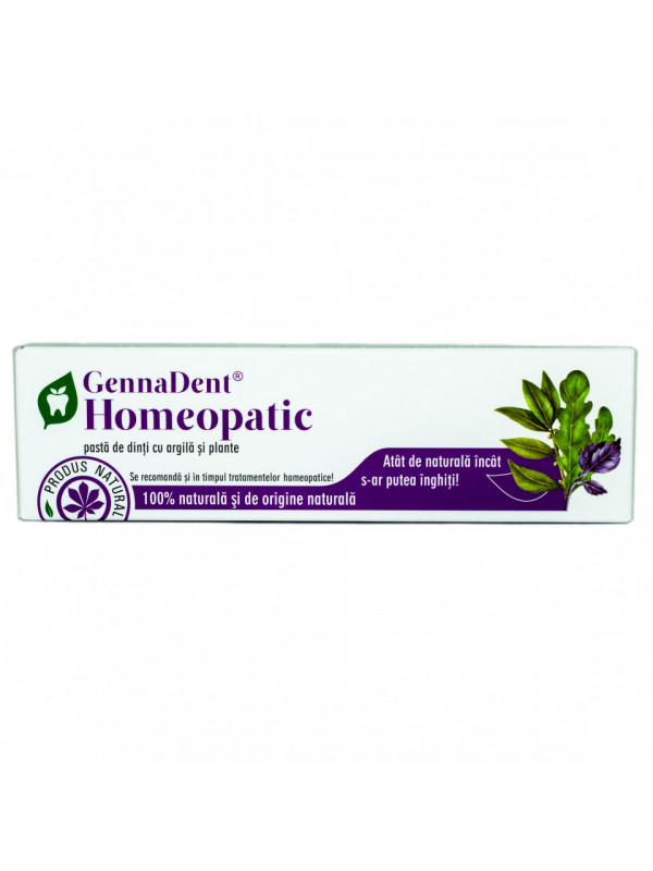 PASTA DINTI GENNADENT HOMEOPATIC 50ml VIVA NATURA