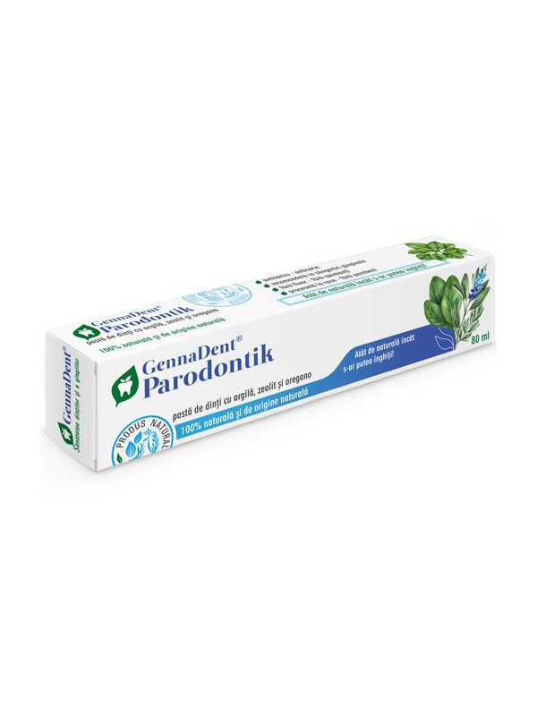 Pasta dinti gennadent parodontik 80ml viva natura