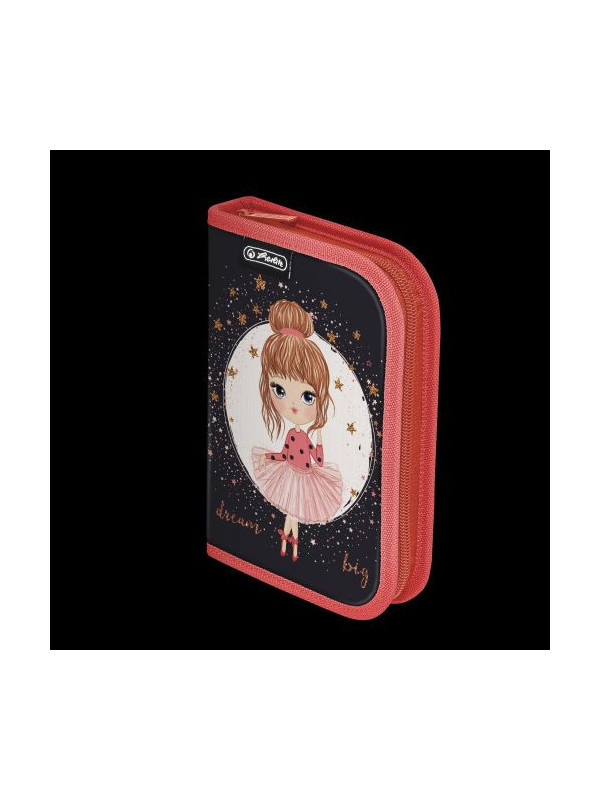Penar neechipat cu o clapa, dimensiune 13,5 x 19,5 x 3 cm, motiv moon princess