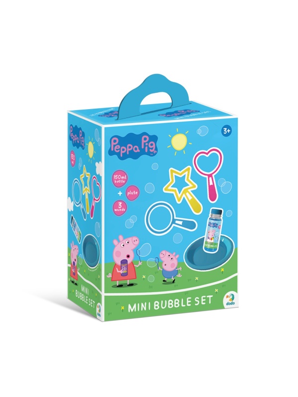 PEPPA PIG SET MINI DE BALOANE DE SAPUN 150 ML