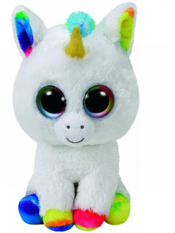 Plus ty 24cm boos pixy unicorn alb