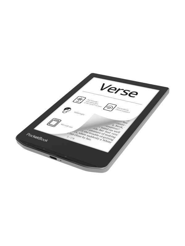 PocketBook Verse Gri: E-Reader-ul Modern pentru Pasionații de Lectură