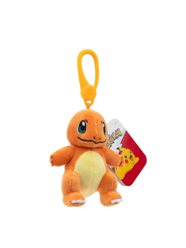Pokemon - Jucarie de plus cu agatatoare, Charmander W6