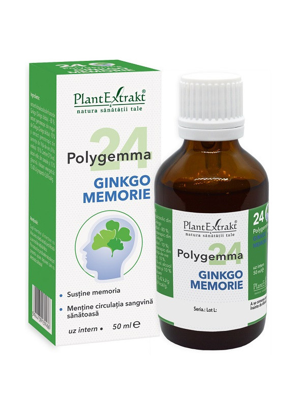 POLYGEMMA 24 GINKGO MEMORIE 50ML