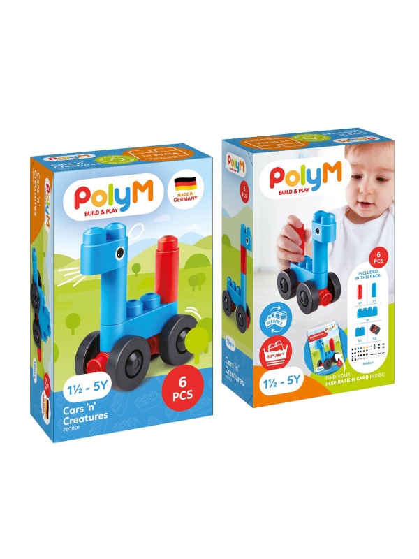 PolyM - Masini si creaturi (8 piese)
