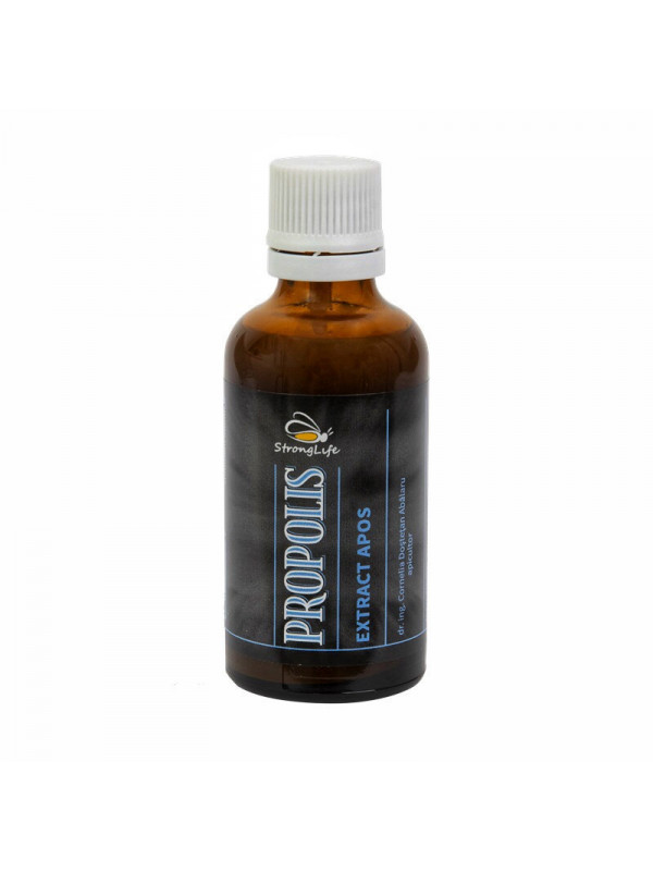Propolis extract natural apos - 50 ml by Dr. Ing. Cornelia Dostetan Abalaru apicultor