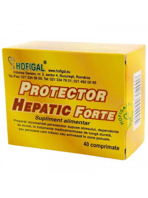 PROTECTOR HEPATIC FORTE 40 tb HOFIGAL