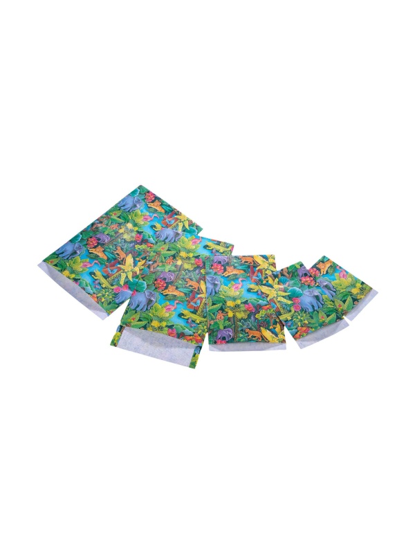 Punga cadou din hartie - Jungla (L-plus - 23 x 33 x 4+6cm)