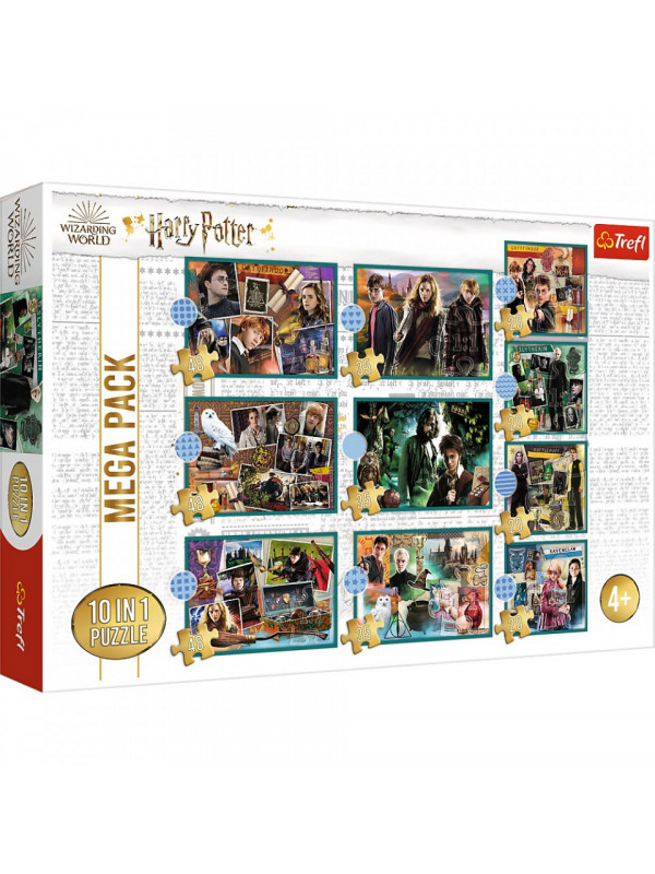 Puzzle trefl 10in1 harry potter in lumea lui harry potter