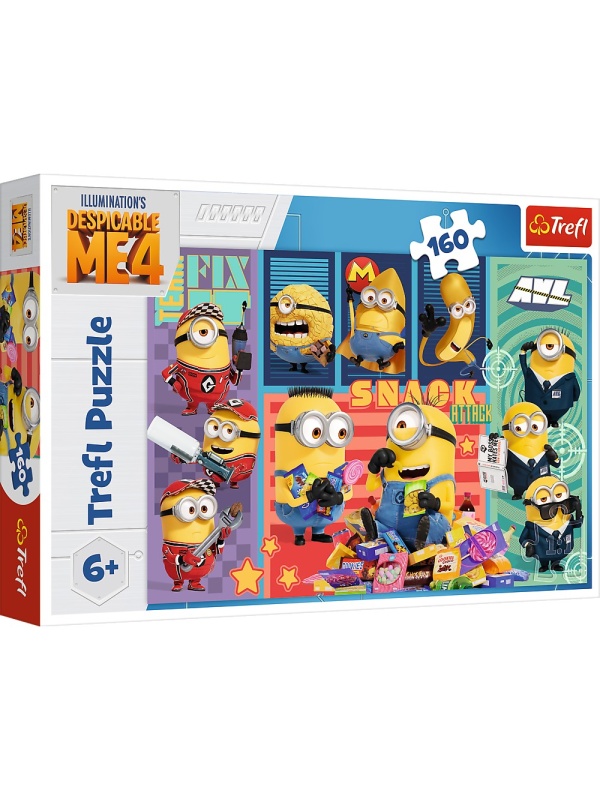 PUZZLE TREFL 160 DESPICABLE ME 4 LUMEA MINIONILOR