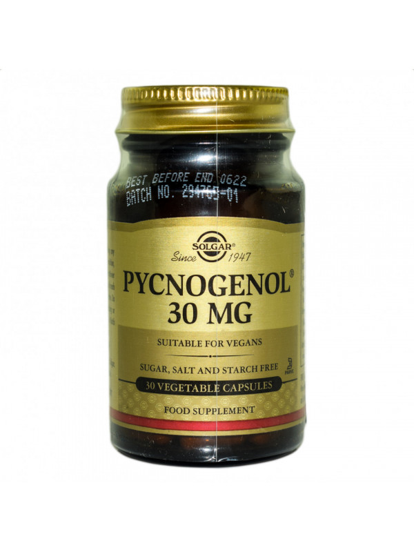 PYCNOGENOL 30mg veg.caps 30cps SOLGAR