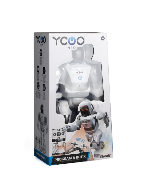 ROBOT ELECTRONIC CU RADIOCOMANDA PRΟGRAMM A BOT X