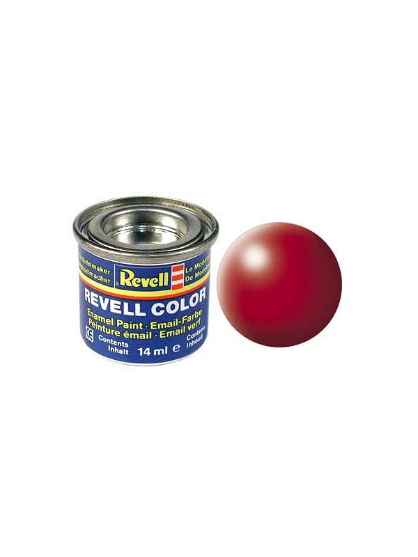Rosu foc RAL mat matasos 3000, vopsea email 14 ml