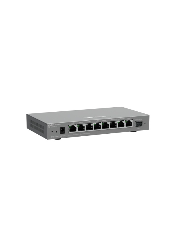 Router Reyee, RG-EG209GS, 9-Port GigabitCloud Management, 1SFP, 200 Users, 600Mbps