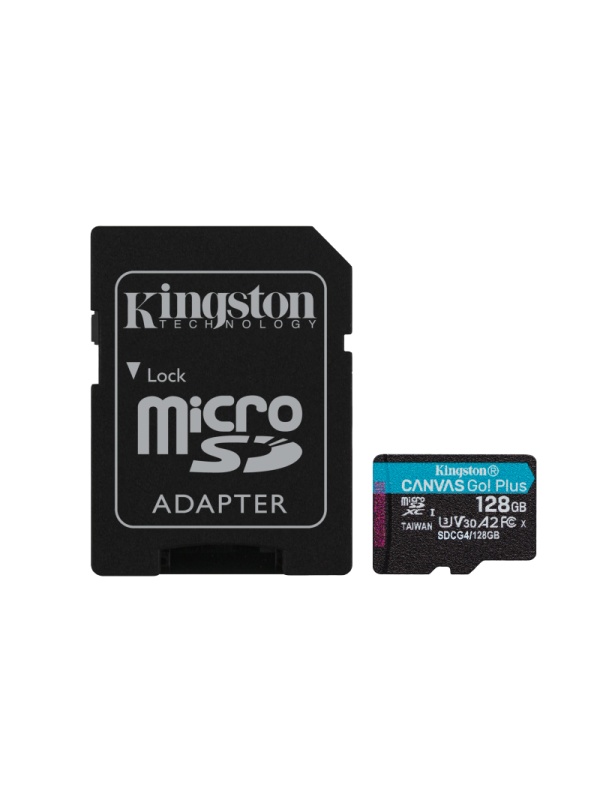 SD CARD KS 128GB CL10 UHS-I CANV GO PLUS