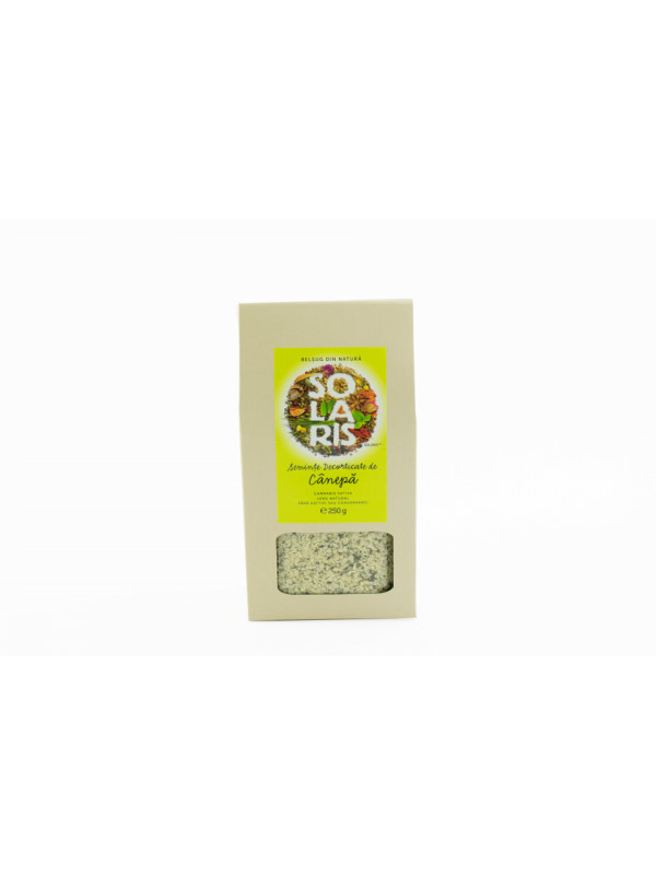 Seminte decorticate de canepa 250gr solaris