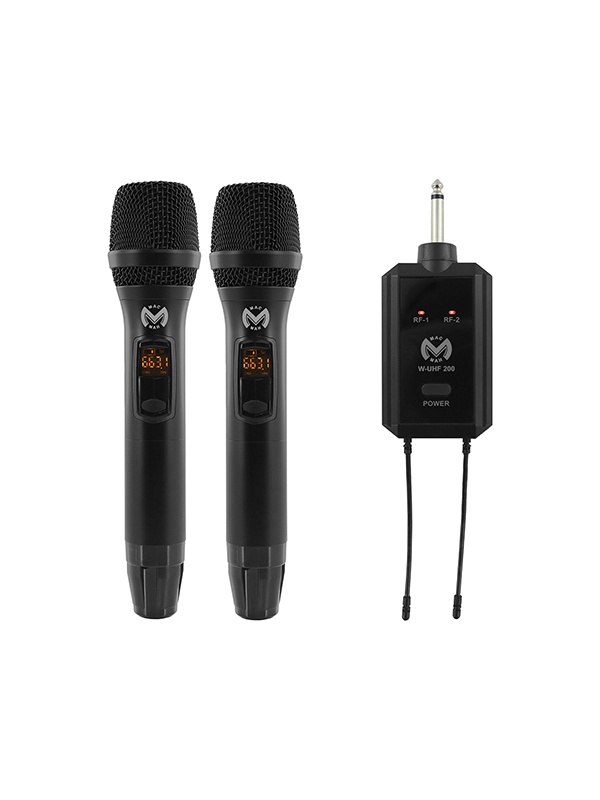 SET 2 MICROFOANE UHF WIRELESS