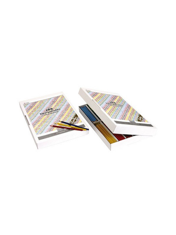 Set 288 creioane colorate Goldline 3.7 mm - Heutink