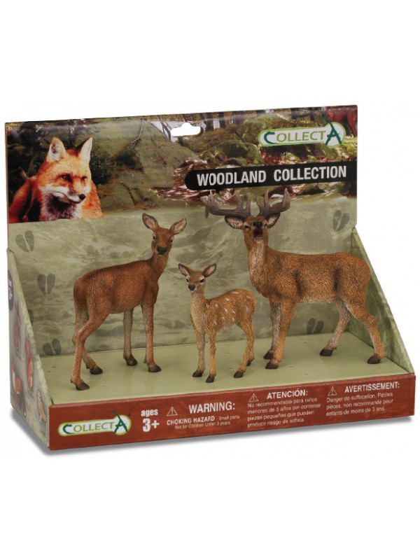Set 3 figurine Animale din padure - Collecta
