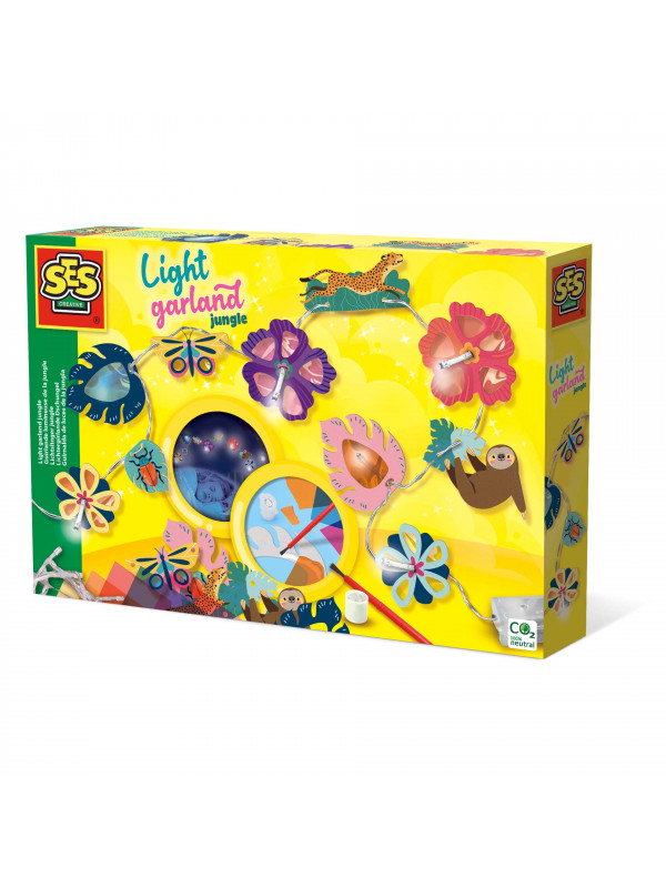 Set creativ - Ghirlanda luminoasa Jungla