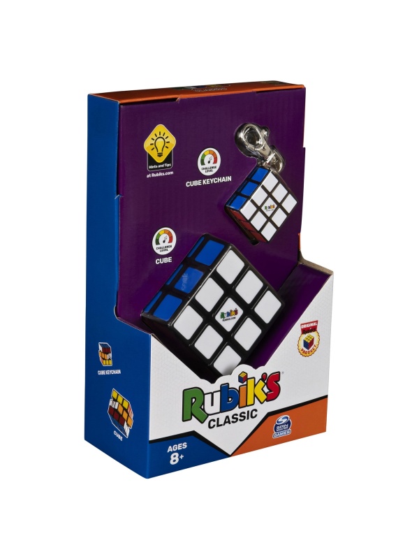 SET CUB RUBIK 3X3 CLASIC SI BRELOC ORIGINALE