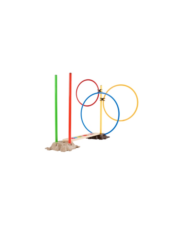 Set gimnastica si motricitate Obstacole Mic