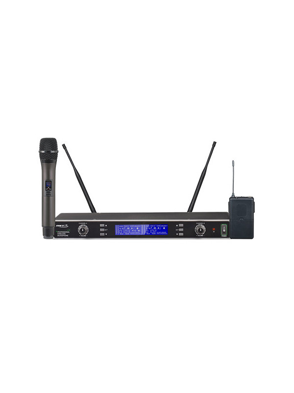 SET MICROFOANE UHF 16 CANALE 1 DE MANA + 1 TIP CASCA BST