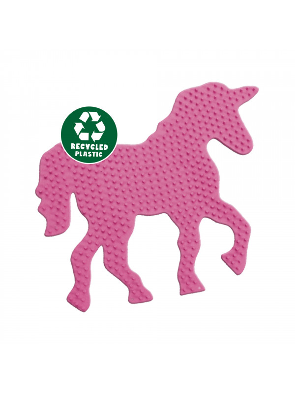 Set placi pentru margelele de calcat Green Beedz - Unicorn