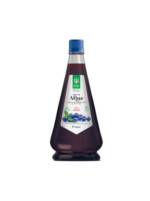SIROP AFINE PRESAT LA RECE(zahar invertit,70% fructe) 520ml SANTO RAPHAEL