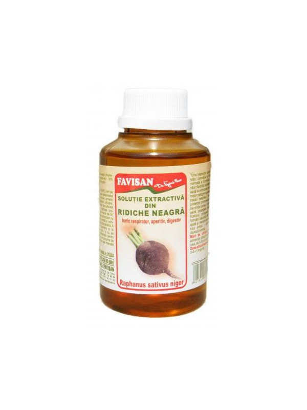 SOLUTIE EXTRACTIVA DIN RIDICHE NEAGRA 100ml FAVISAN
