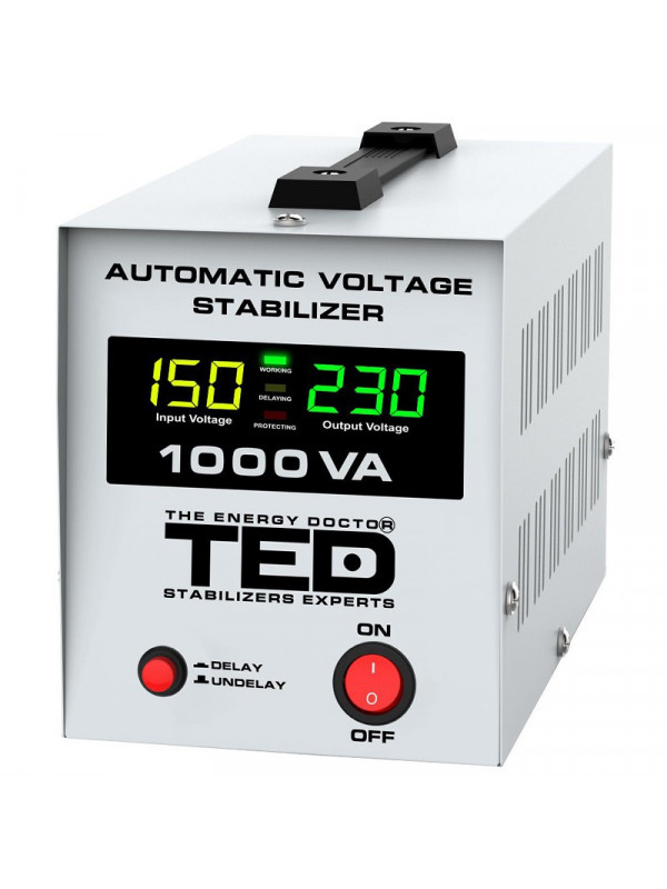 Stabilizator tensiune automat avr 1000va lcd