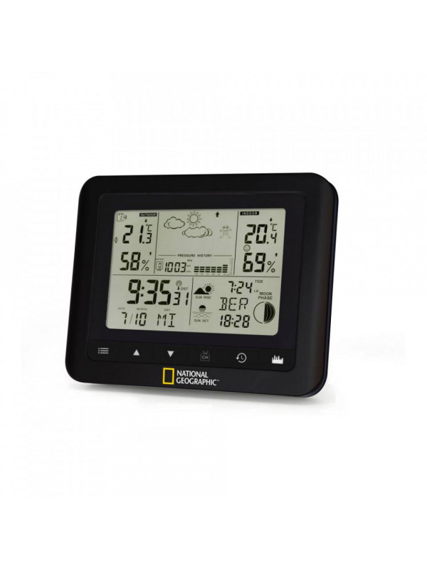Statie meteo National Geographic 9070100, termometru, higrometru, barometru
