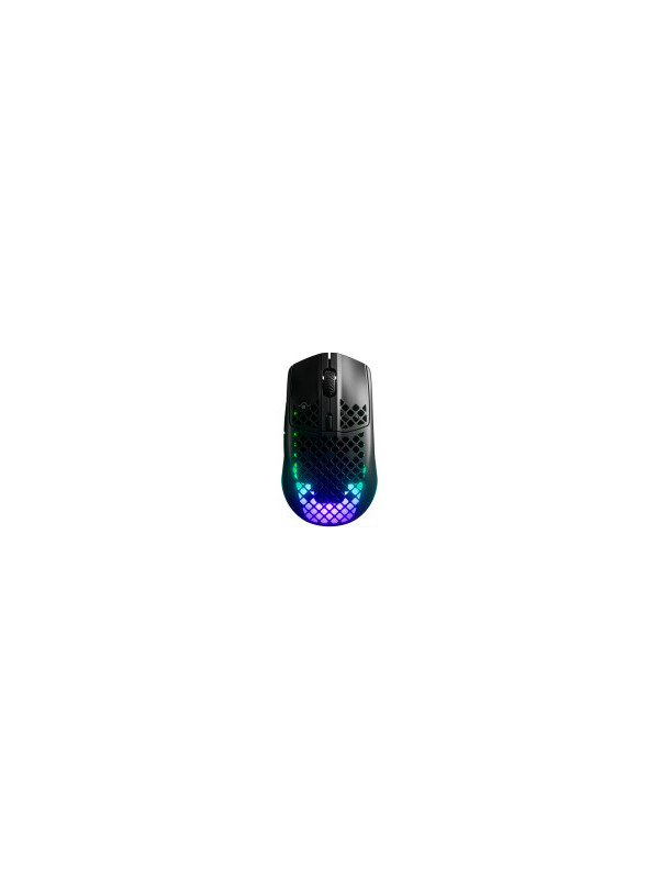SteelSeries I Aerox 3 (2022) Onyx I Gaming Mouse I Ultra lightweight 59g / TrueMove Core optical sensor / Super mesh USB-C detachable cable / AquaBarrier water resistance / 100% Virgin Grade PTFE glide skates / RGB I Onyx