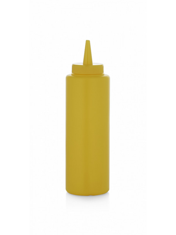Sticla dispenser sosuri 330 ml, galben
