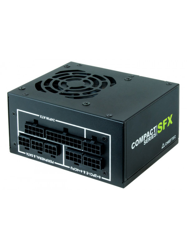 SURSA CHIEFTEC 550 (real), SFX (incl. bracket ATX), modulara, fan 8cm, certificare 80PLUS Gold, 1x CPU 8, 2x PCI-E (6+2), 4x SATA "CSN-550C"