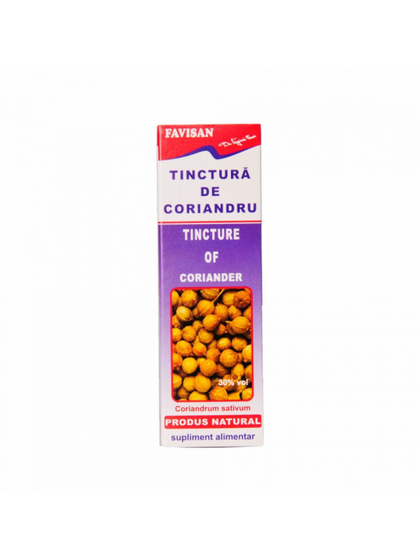 TINCTURA CORIANDRU 50ml FAVISAN