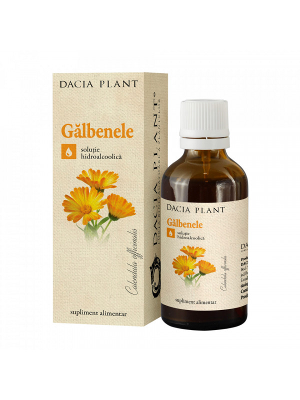 Tinctura galbenele 50ml dacia plant